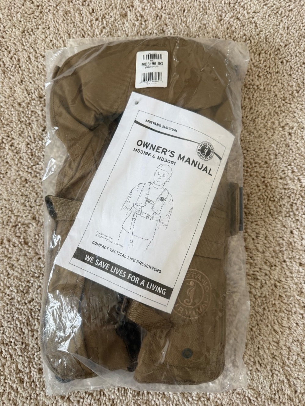 Mustang Survival Life Preserver